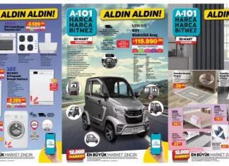 A101 30 Mart aktüel ürünleri! Buharlı ütü, Samsung S20 FE…