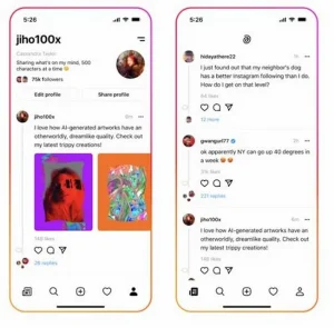 Meta'nın Instagram'ı Twitter'a rakip olacak metin tabanlı bir uygulama üzerinde çalışıyor
-1