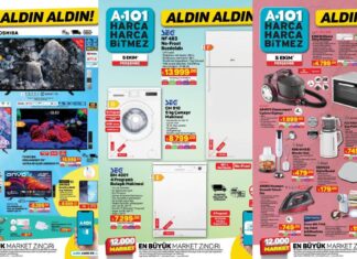 A101 5 Ekim Aldın Aldın kataloğu!