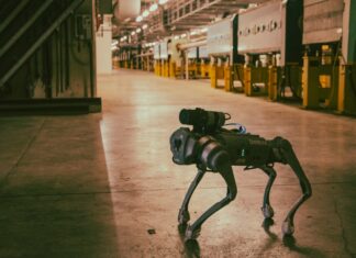 Sonunda bu da oldu: Radyasyona karşı robot köpek!