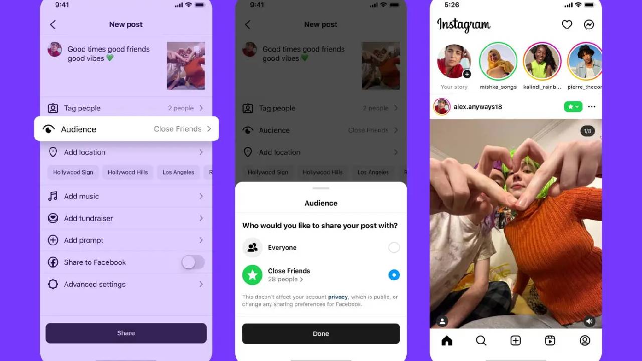 Instagram’ın Yakın Arkadaşlar Canlı Yayın Özelliği