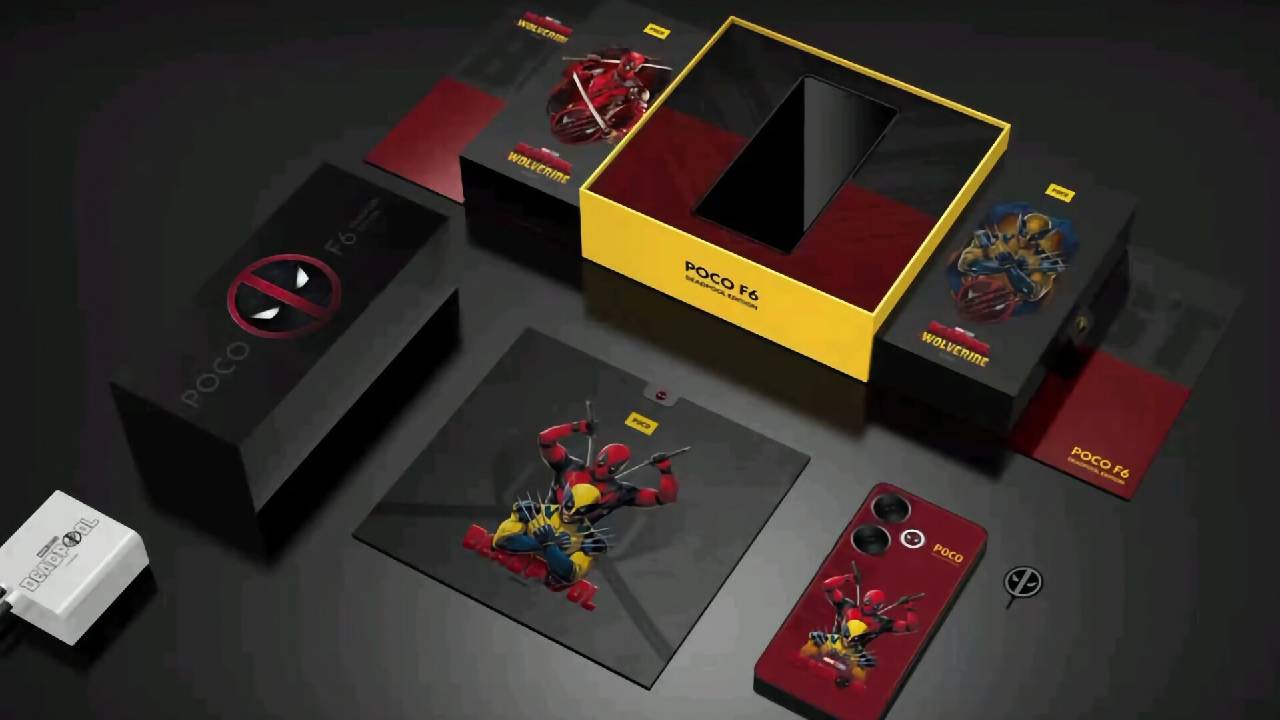 POCO F6 Deadpool & Wolverine Limited Edition