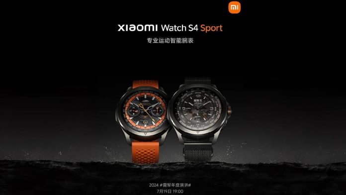 Xiaomi Watch S4 Sport