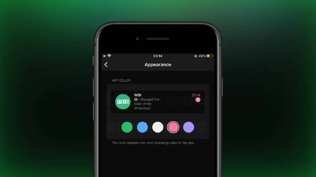 WhatsApp Kişiselleştirilebilir Tema Özelliği
