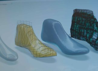 Sanal ayak ikizi ile kişiye özel ayakkabı