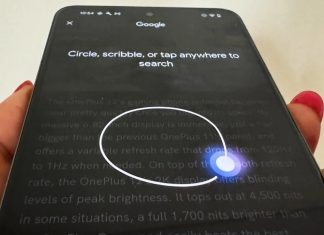 Android 15 ile mesaj balonlarında Circle to Search geliyor!