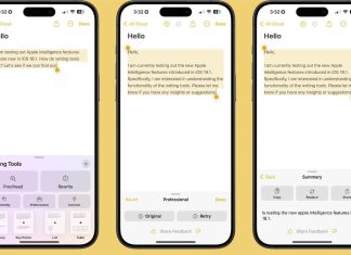 Apple’ın Yazım Araçları: iOS 18.1 ile gelen yeni özellikler