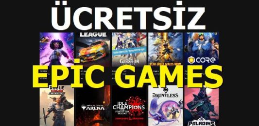 Epic Games Yeni Ücretsiz Oyunları