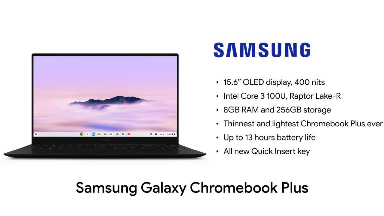 Samsung Galaxy Chromebook Plus