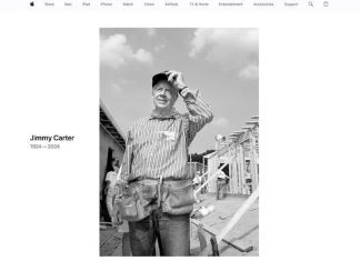 Apple, Jimmy Carter’ı özel bir sayfa ile onurlandırdı
