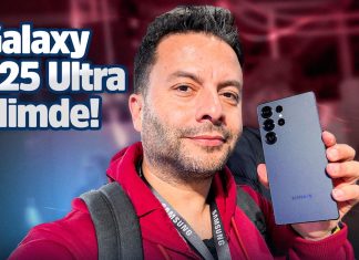 Galaxy S25 Ultra elimde!