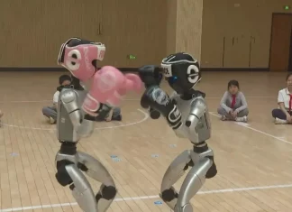 İnsansı robotlar, boks maçı için ringe çıkacak!