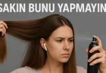 AirPods takınca saç spreyi neden cihazı bozuyor?