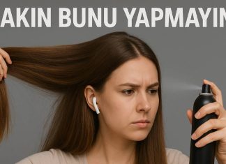 AirPods takınca saç spreyi neden cihazı bozuyor?