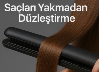 Saç düzleştirici ile saç nasıl yakılmadan sekillendirilir?