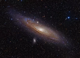 Andromeda Galaksisi, oldukça net görüntülendi!