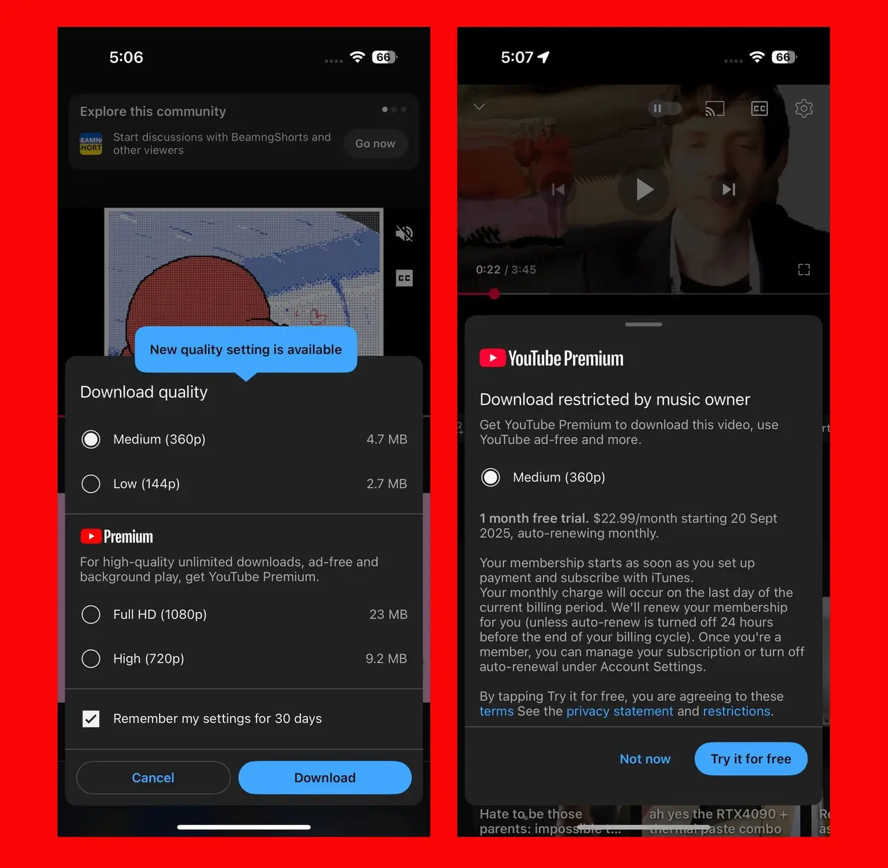YouTube, video indirme fonksiyonunu ücretsiz yaptı