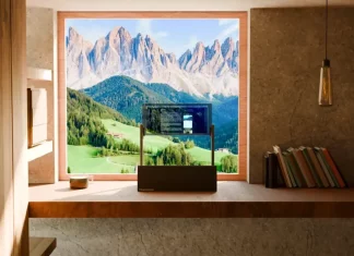 Şeffaf monitör resmen tanıtıldı