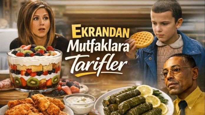 Ekrandan mutfaklara tarifler