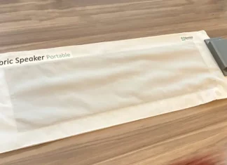 Kumaş hoparlör teknolojisi geliştirildi