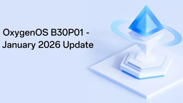 OnePlus B30P01 güncellemesi