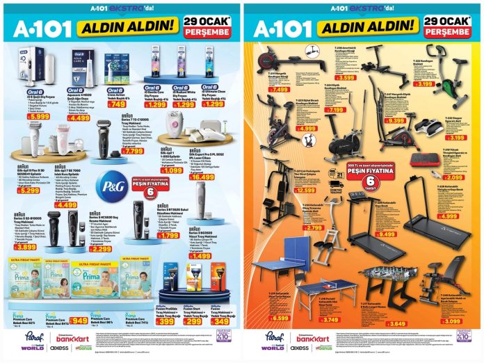 A101 Ekstra kataloğu