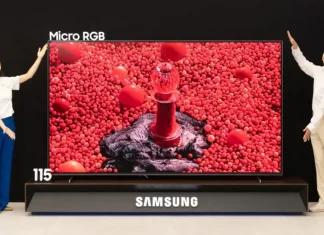 Samsung 130 İnç Micro RGB TV CES 2026’da Sergilenecek! Samsung 130 inç Micro RGB TV