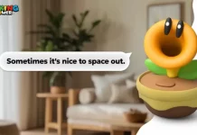 Super Mario Talking Flower Figürü Satışa Çıktı Super Mario Talking Flower