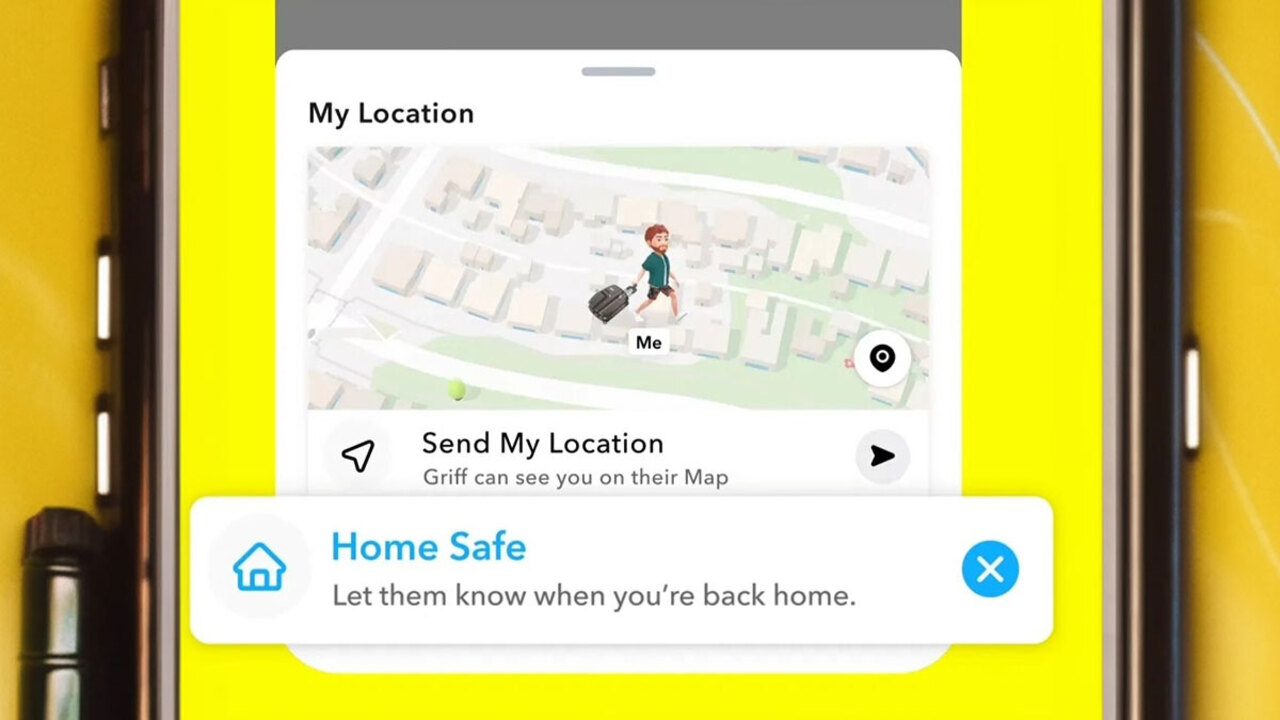 Snapchat varış bildirimleri