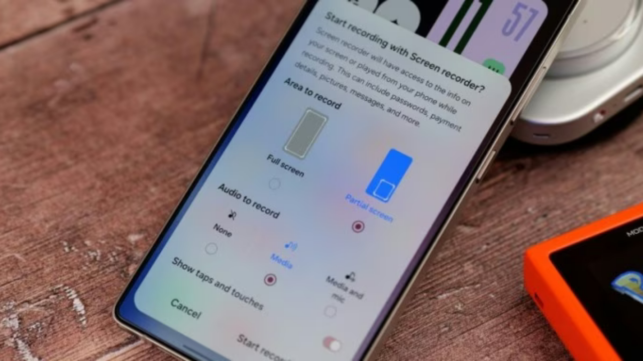 One UI 8.5 ekran kaydı
