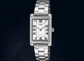 Casio’nun Yeni Kadın Analog Saati Minimalist Tasarım ve Çelik Kayışla Geliyor Casio LTP-1234PDC-7B