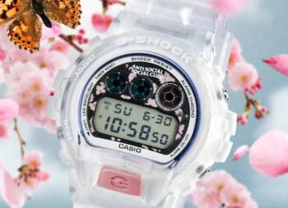 Casio’dan Çiçek Desenli Şeffaf G-Shock Casio G-Shock