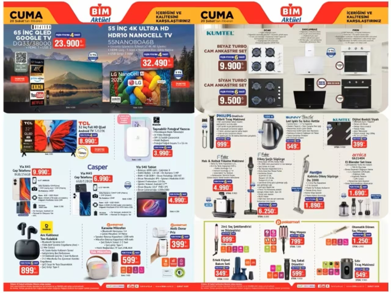 20 Şubat BİM aktüel