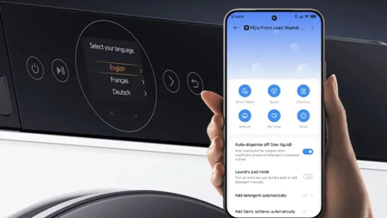 Akıllı çamaşır kurutma makinesi