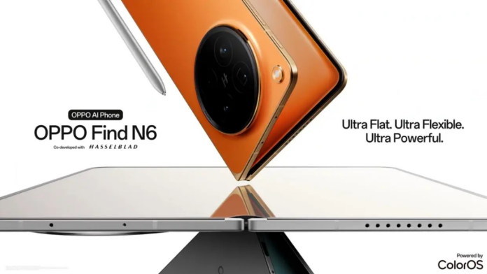 Oppo Find N6 bataryası