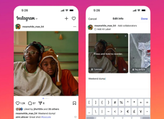 Instagram Kaydırmalı Post Düzenleme Özelliği Yayınlandı Instagram kaydırmalı post düzenleme