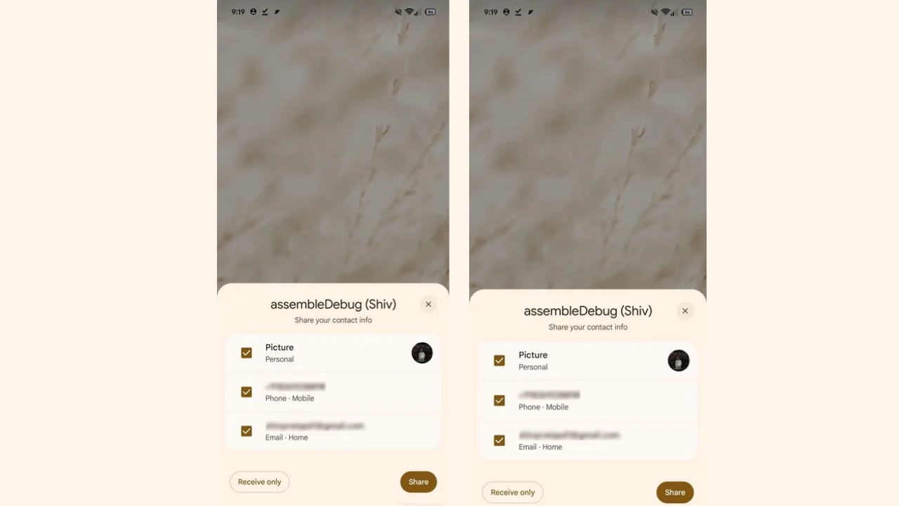 Android Dokunarak Paylaş özelliği