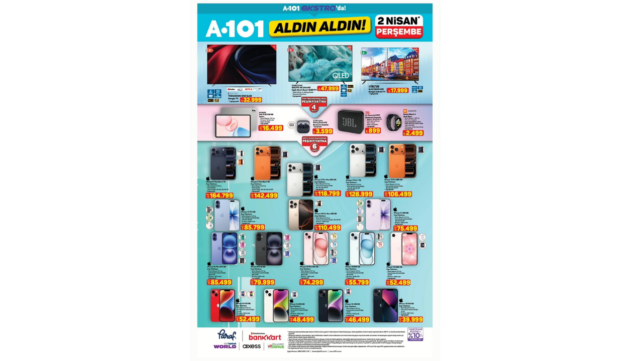 A101 iPhone 17 satışı