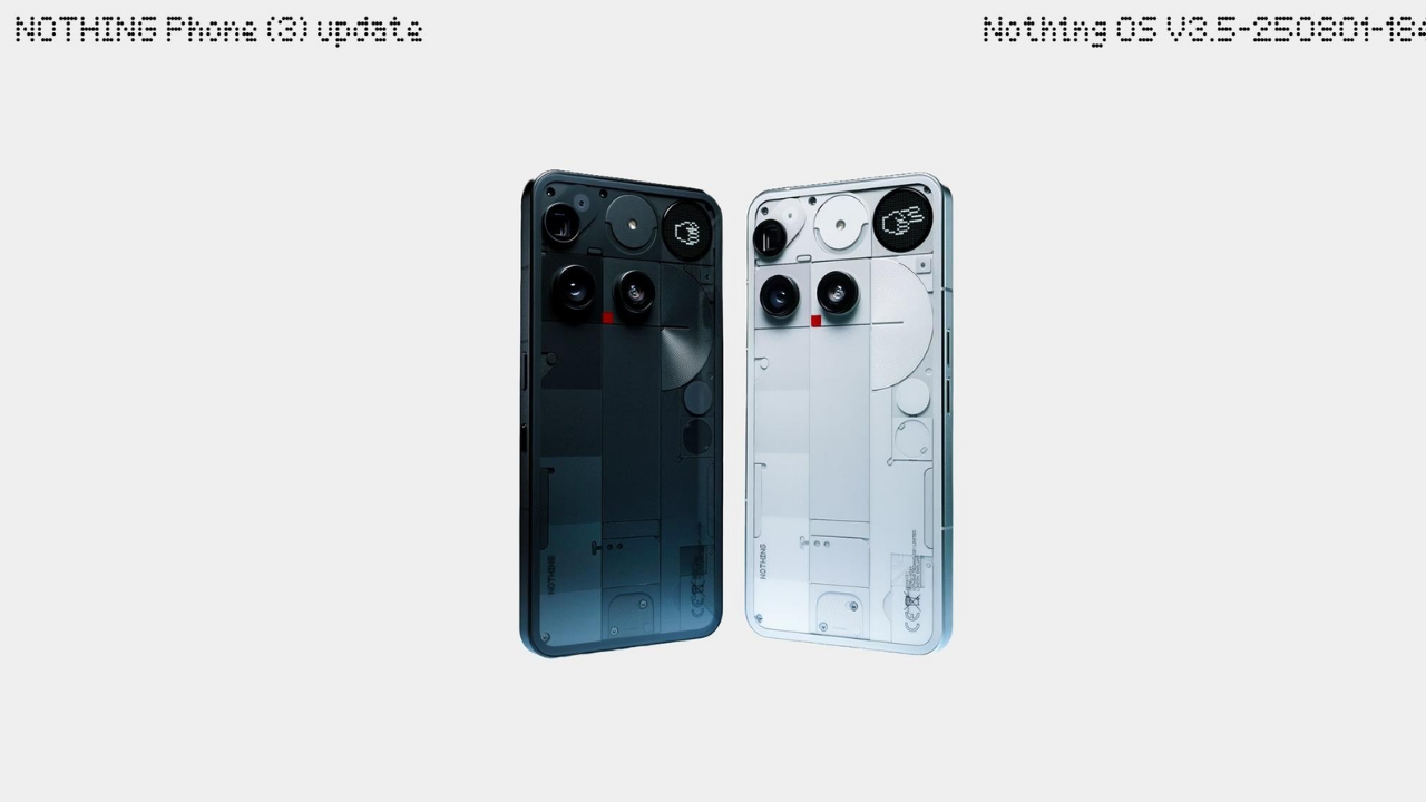 Nothing Phone 3 güncellemesi