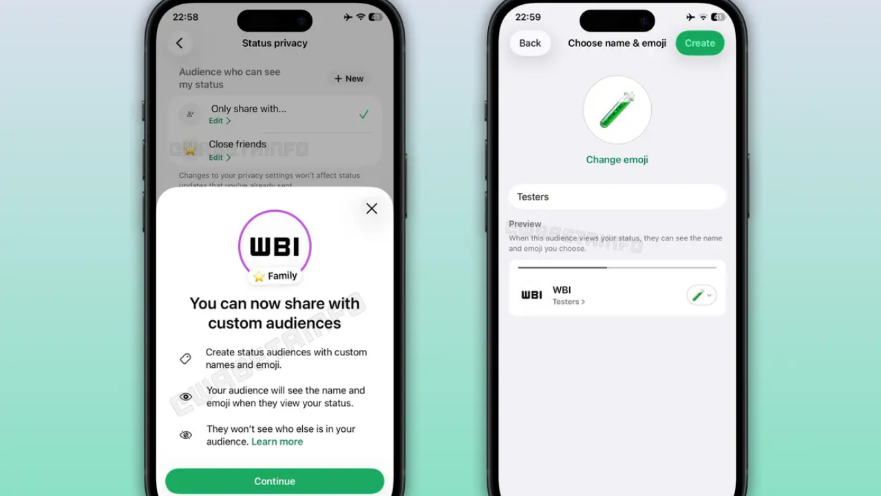 WhatsApp özel listeler özelliği