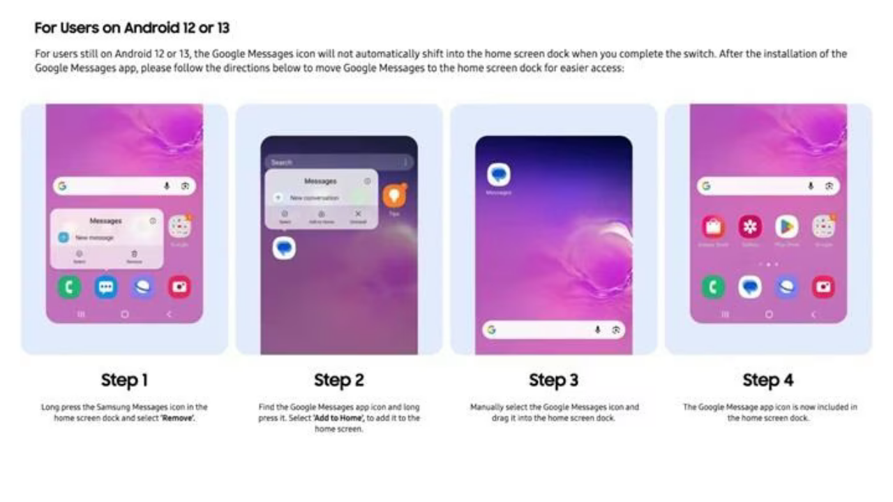 Samsung Mesajlar uygulaması