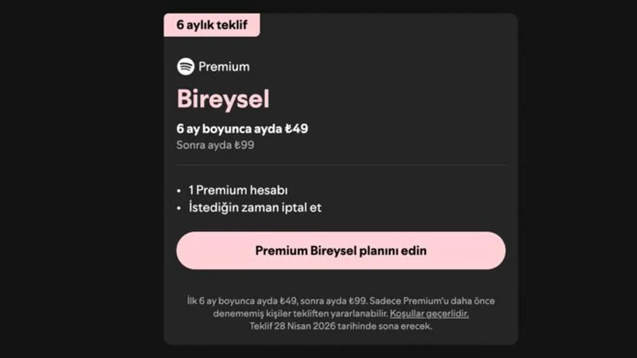 Spotify Premium indirimi