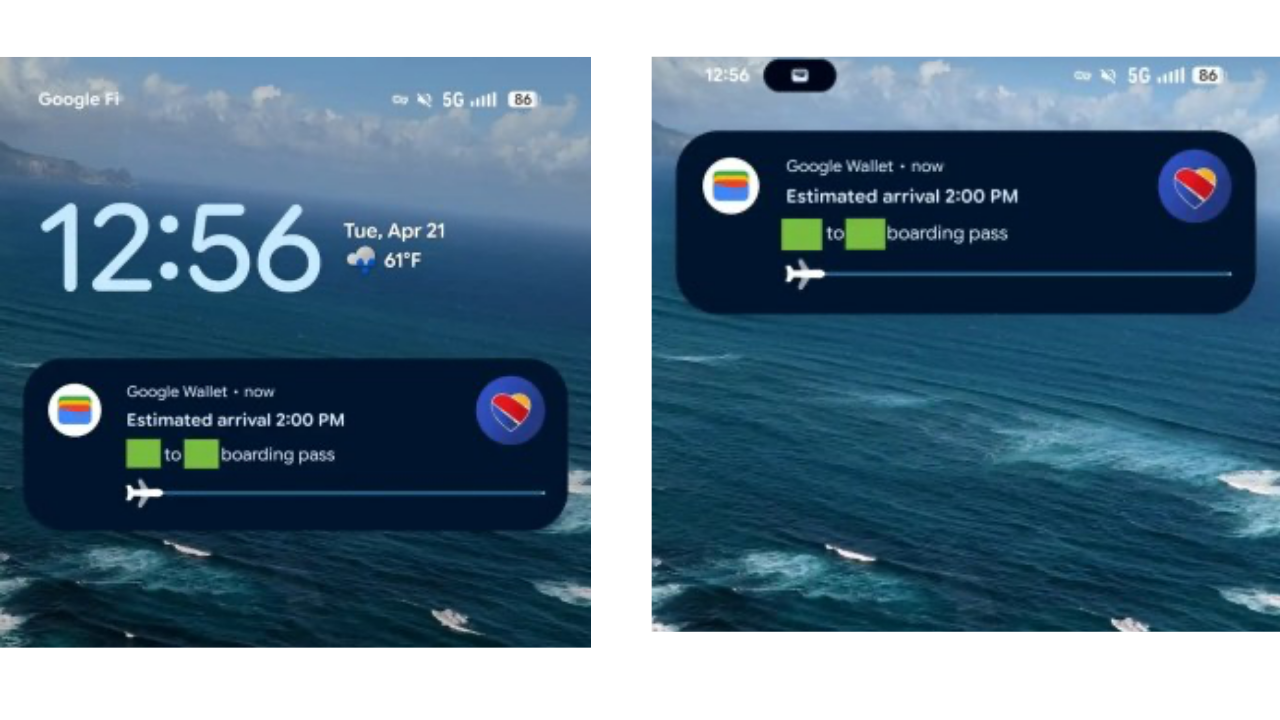 Google Cüzdan uçuş takibi özelliği