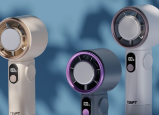 Tempt Buz Plakalı Yeni Taşınabilir Fan Modelini Tanıttı TEMPT ICY taşınabilir fan