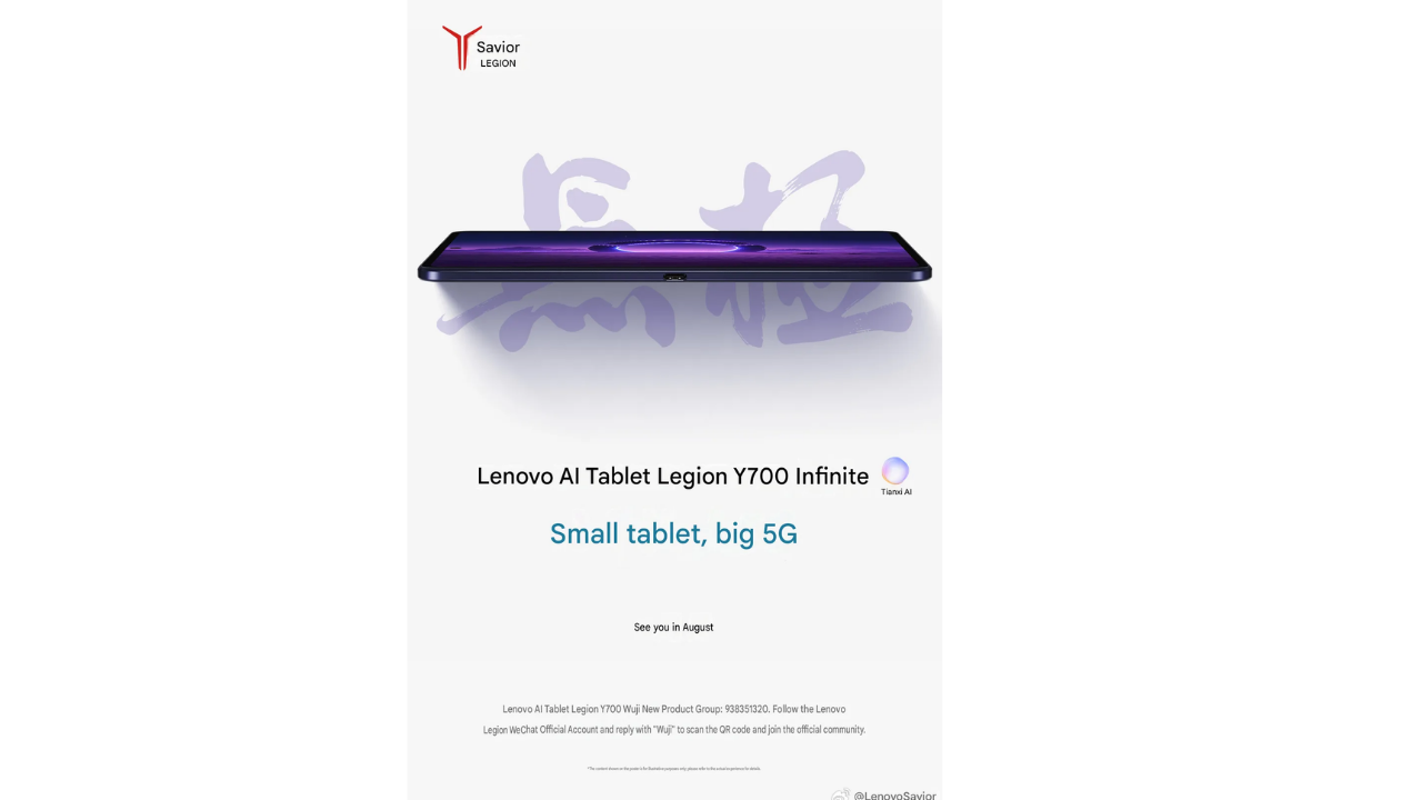 Lenovo Legion oyun tableti
