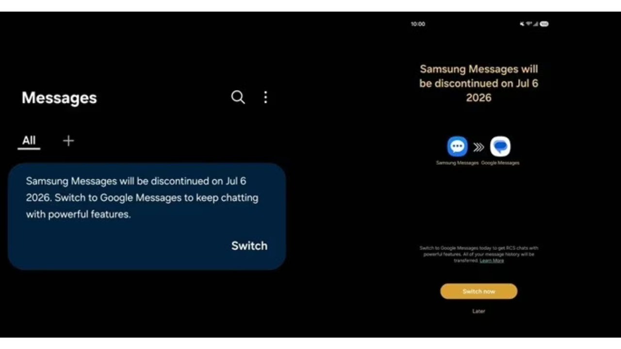 Samsung Mesajlar Uygulaması
