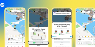 Snapchat ve Spotify Entegrasyonu Harita Özelliğine Geldi Snapchat ve Spotify entegrasyonu