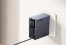 Ugreen 160W GaN Şarj Cihazı Dahili Kablo ve Ekranla Tanıtıldı Ugreen 160W GaN Şarj Cihazı