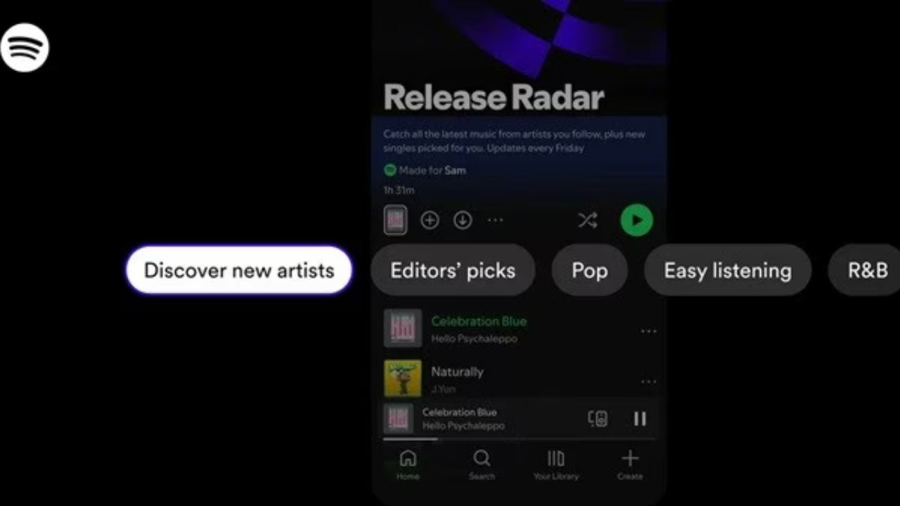 Spotify Release Radar güncellemesi