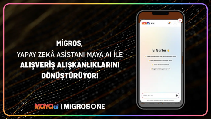 adsız tasarım-41 Migros MAYA AI asistanı
